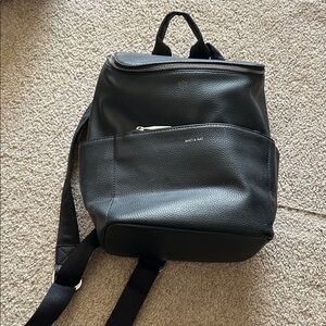 Matt & Nat Charcoal Gray Backpack